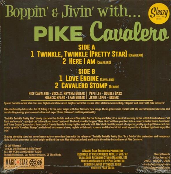 Single - Pike Cavalero - Boppin' & The Jivin With