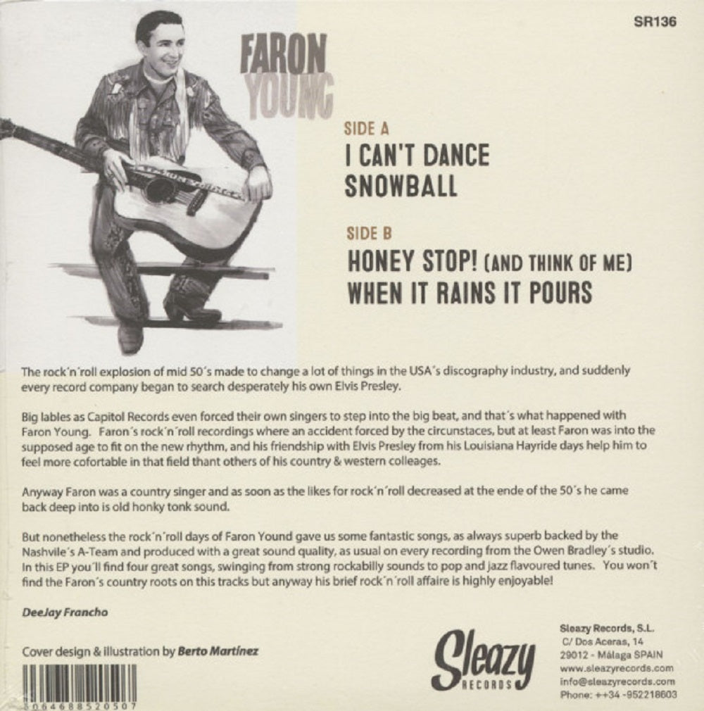 Single - Faron Young - Snowball