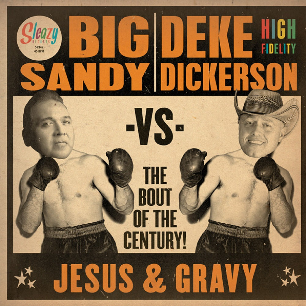 Single - VA - Big Sandy Vs Deke Dickerson - Jesus & Gravy