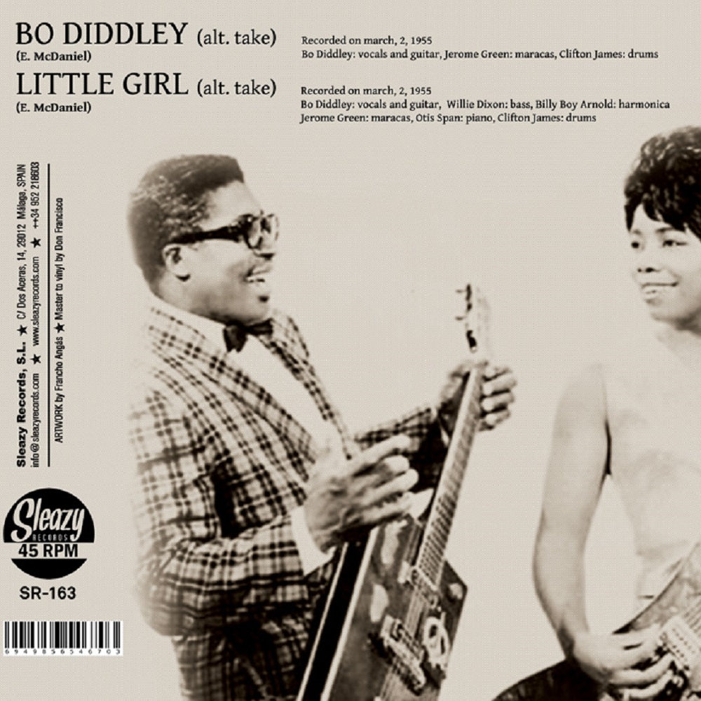 Single - Bo Diddley - Unissued 1955 alternative takes