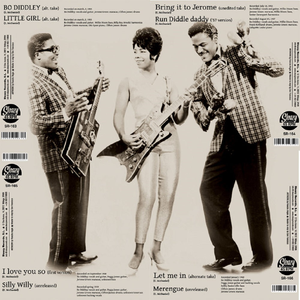 Single - Bo Diddley - 1955 and 1957 alternative takes