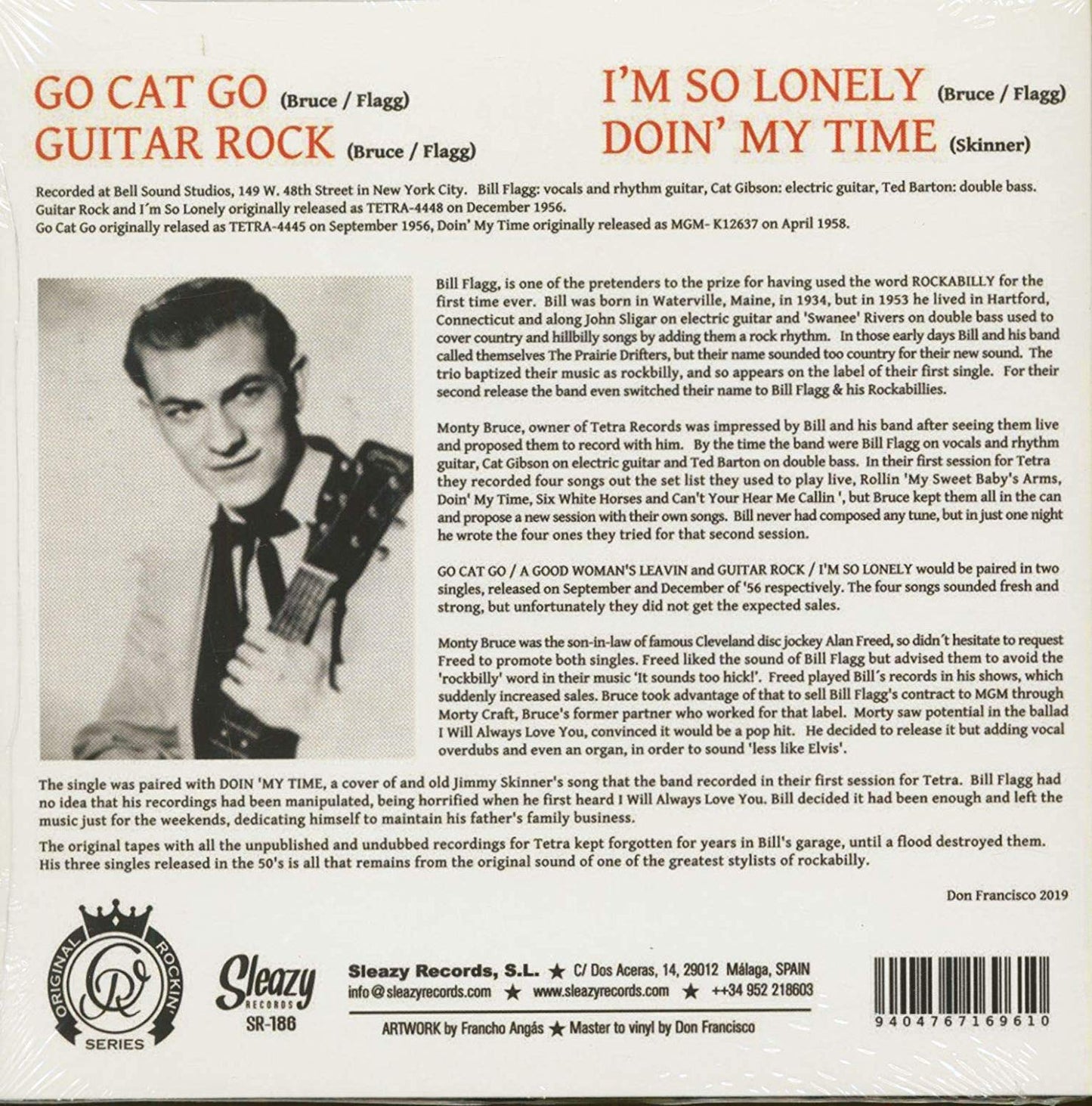 Single - Bill Flagg & his Rockabillies - Guitar Rock