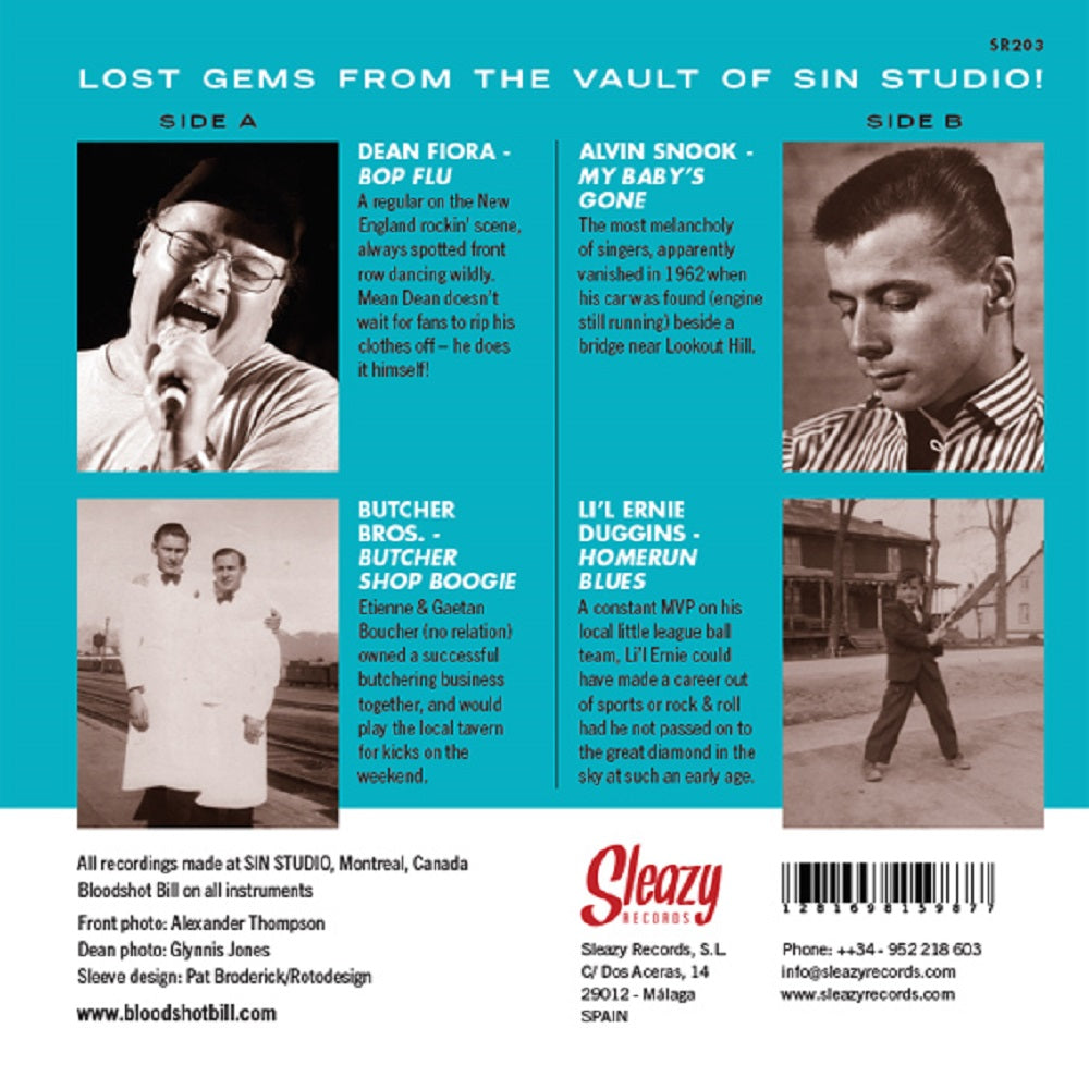 Single - Bloodshot Bill - Bloodshot Bill Presents Lost Gems From Sin Studio Vol. 1