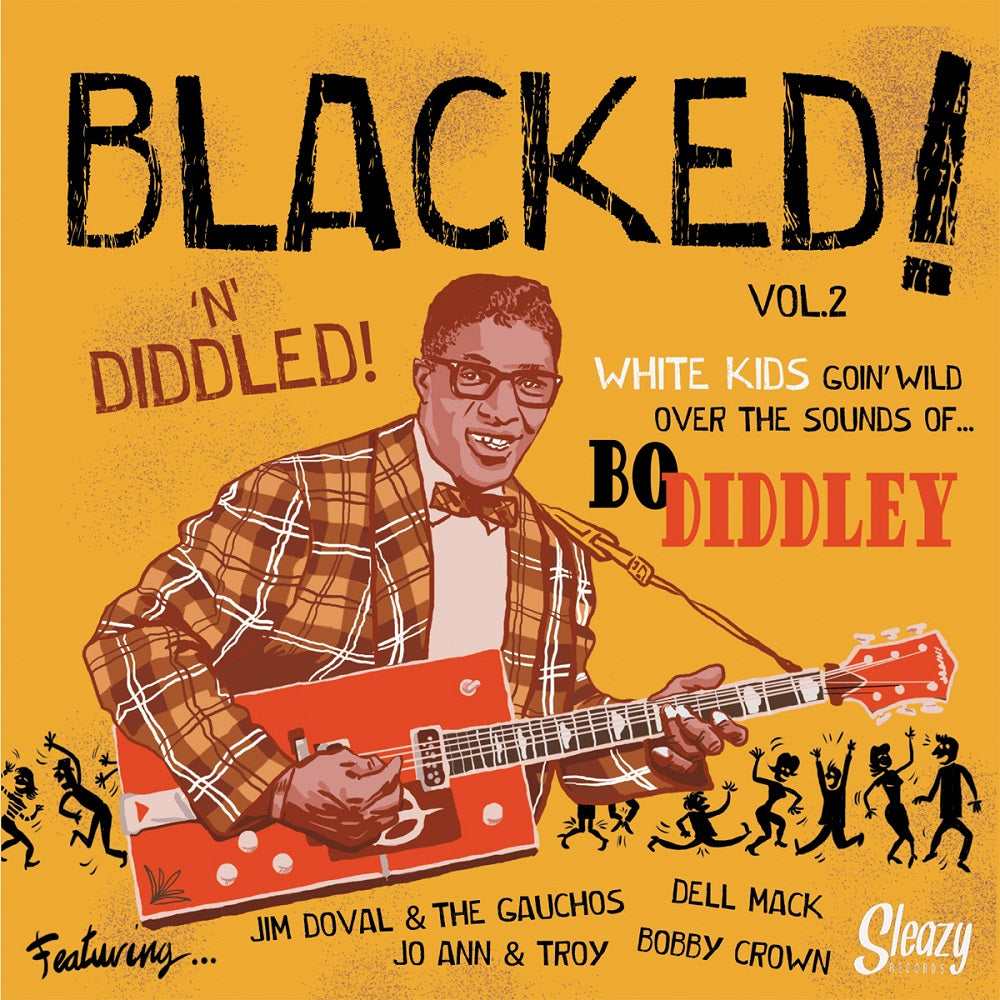 Single - VA - Blacked!'n'Diddled! - White kids going wild... Vol. 2