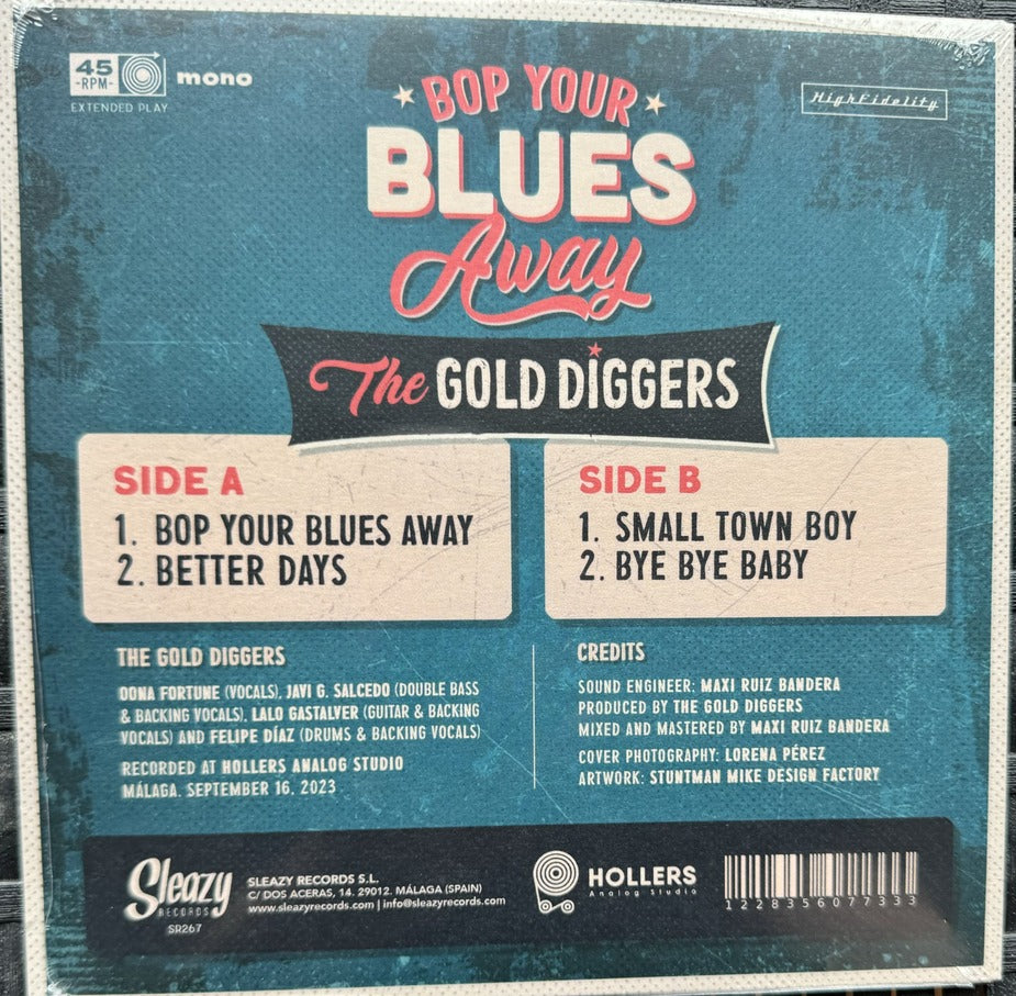 Single - The Gold Diggers – Bop Your Blues Away