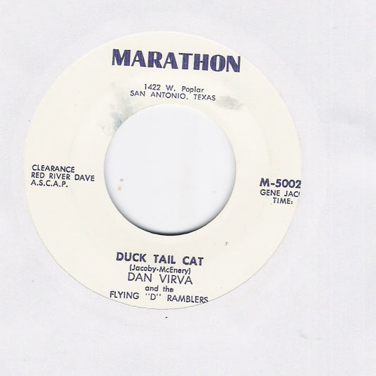 Single - VA - Dan Virva - Duck Tail Cat und Larry TNolen - King Of The Ducktail Cats