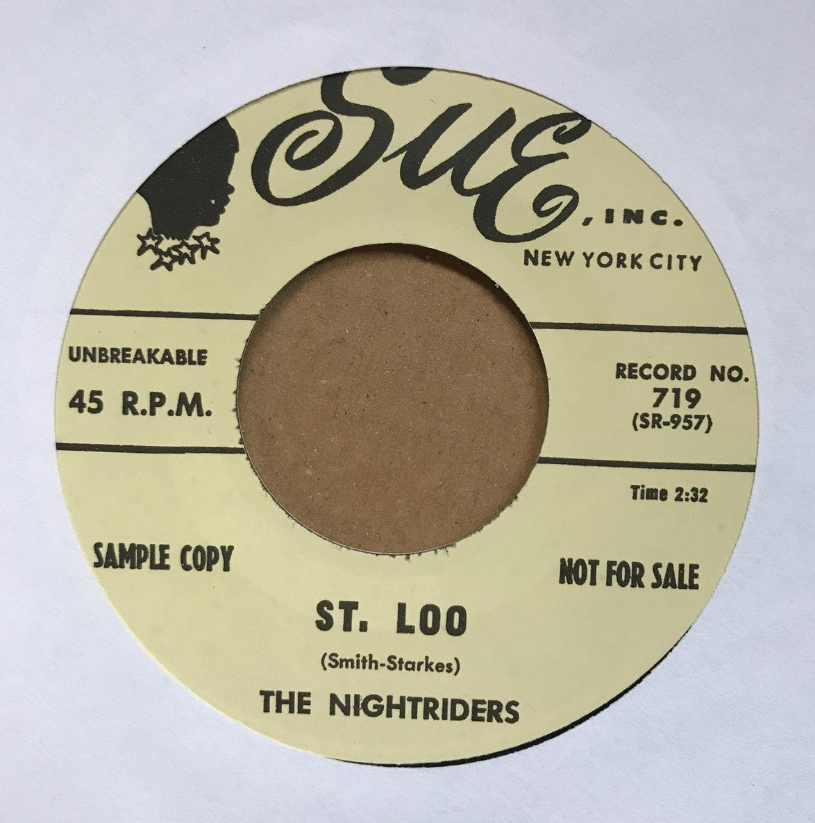 Single - Nightriders - Lookin' For My Baby , St. Loo