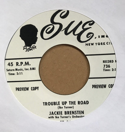 Single - VA - Jackie Brenston - Trouble Up The Road; Ike Turner - Prancin'