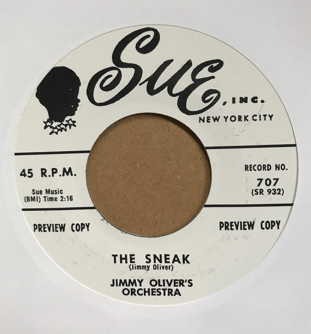 Single - Sonny Jackson - My Babe / Jimmy Oliver - The Sneak