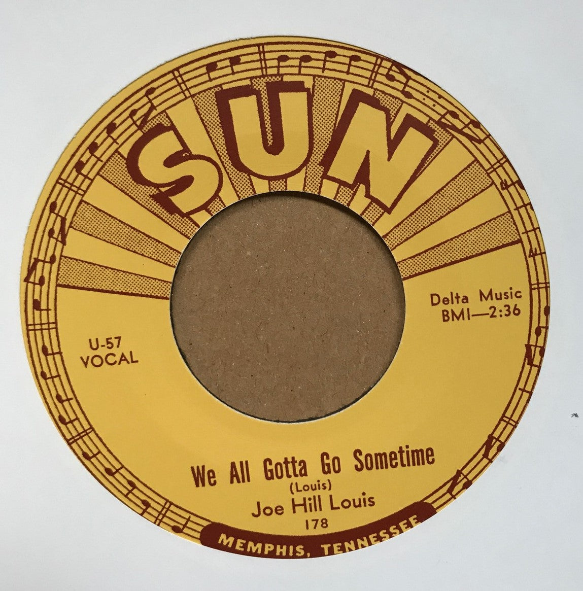 Single - Joe Hill Louis - We All Gotta Go Sometime / She May Be Yours