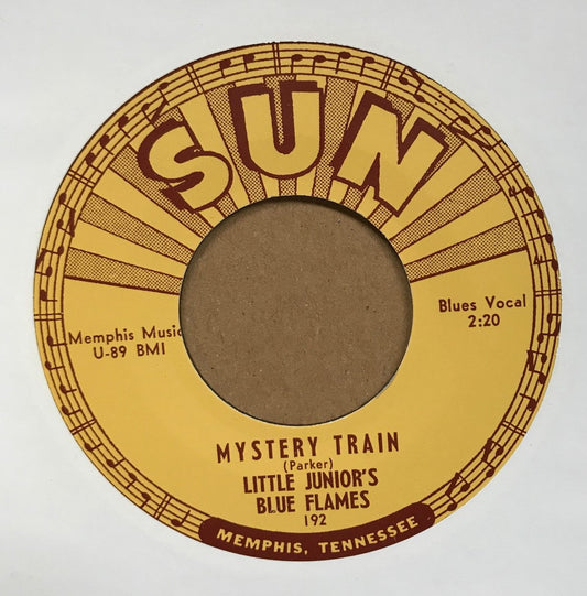 Single - Little Junior's Blue Flames - Mystery Train; Love My Baby