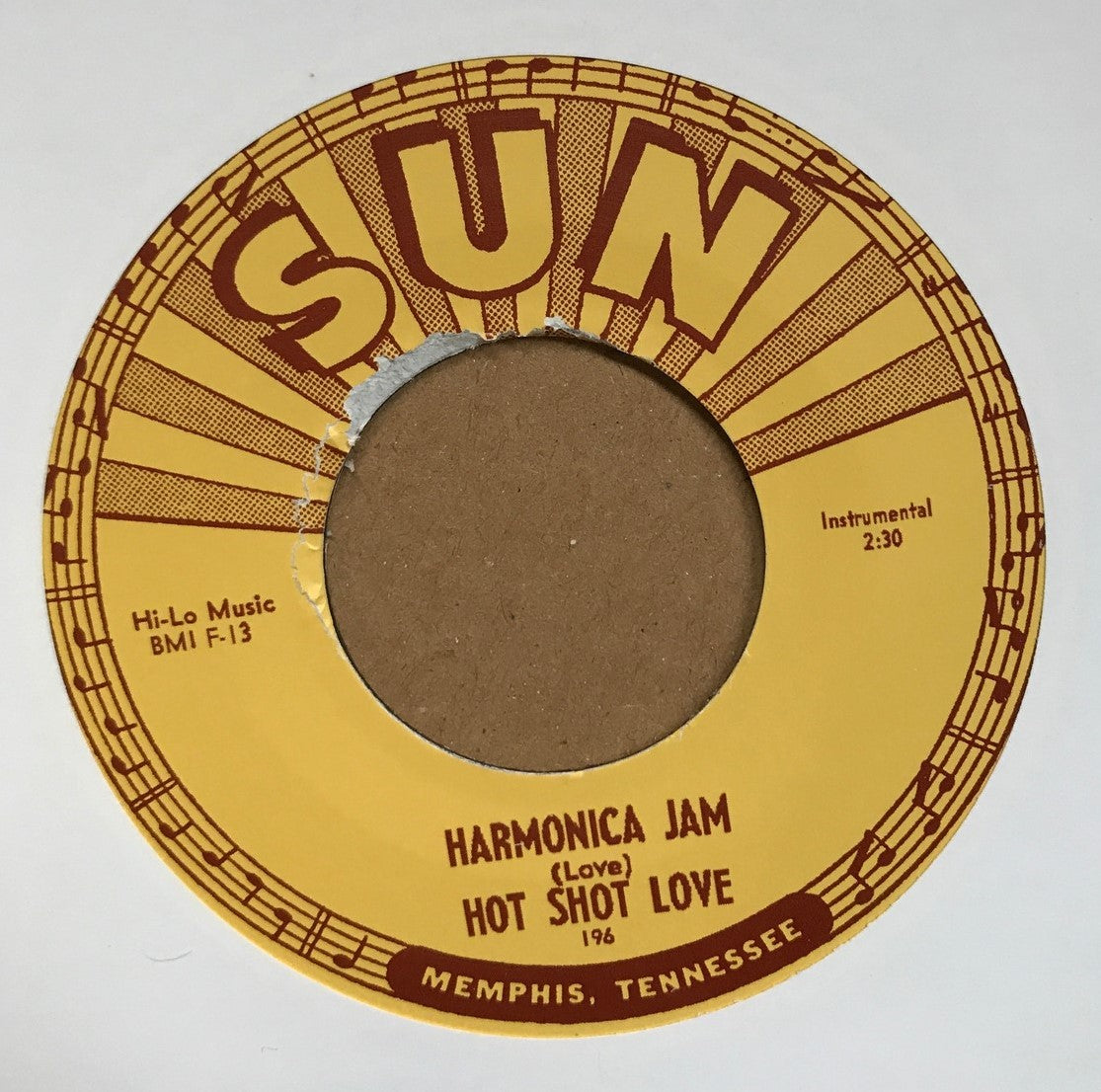 Single - Hot Shot Love - Wolf Call Boogie / Harmonica Jam