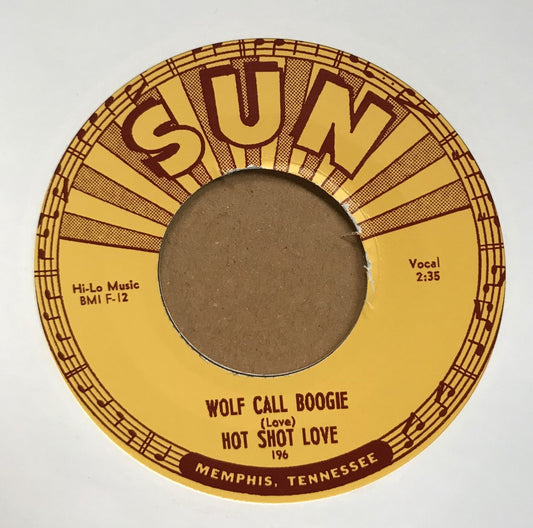 Single - Hot Shot Love - Wolf Call Boogie / Harmonica Jam