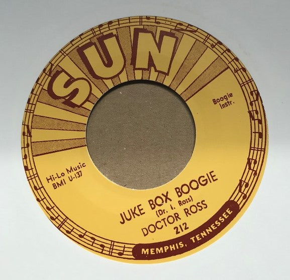 Single - Doctor Ross - Boogie Disease / Juke Box Boogie -