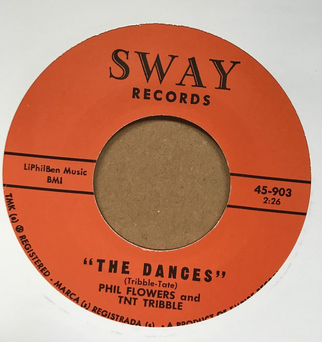 Single - Phil Flowers - The Dances / No More Tossin’ And Turnin’