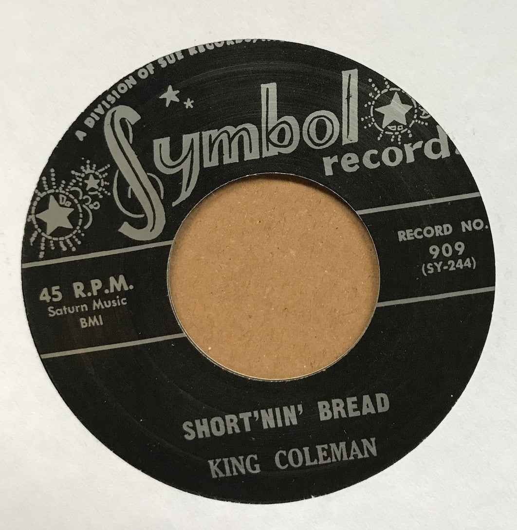 Single - King Coleman - Let's Shimmy / Short'nin' Bread