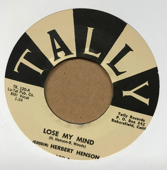 Single - Cousin Herbert Henson - I Lose My Mind / Johnny Bond - 3 Or 4 Nights
