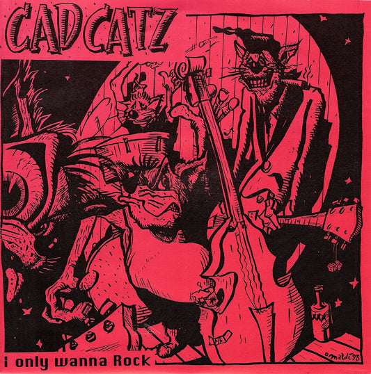 Single - Cadcatz Sun Quartet - I Only Wanna Rock, Little Cabin On The Hill