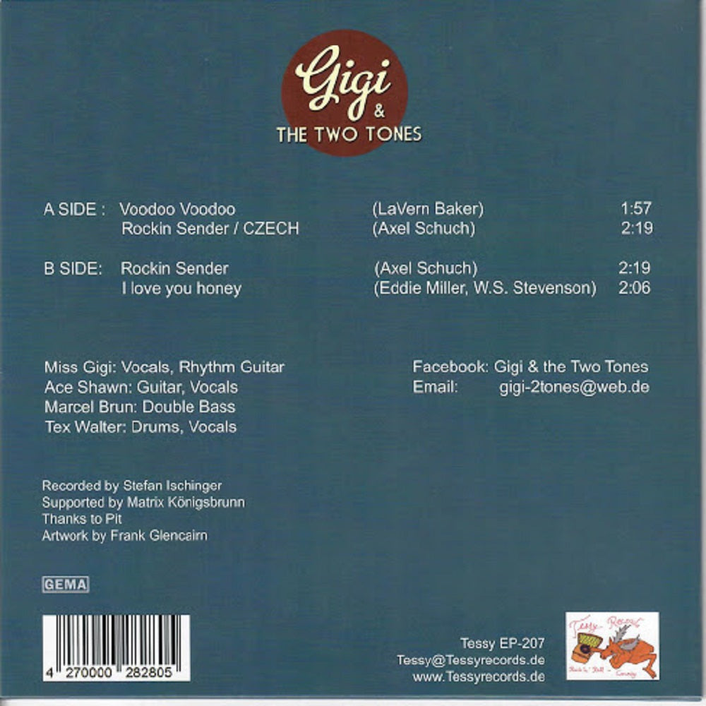 Single - Gigi & the Two Tones - Rockin Sender