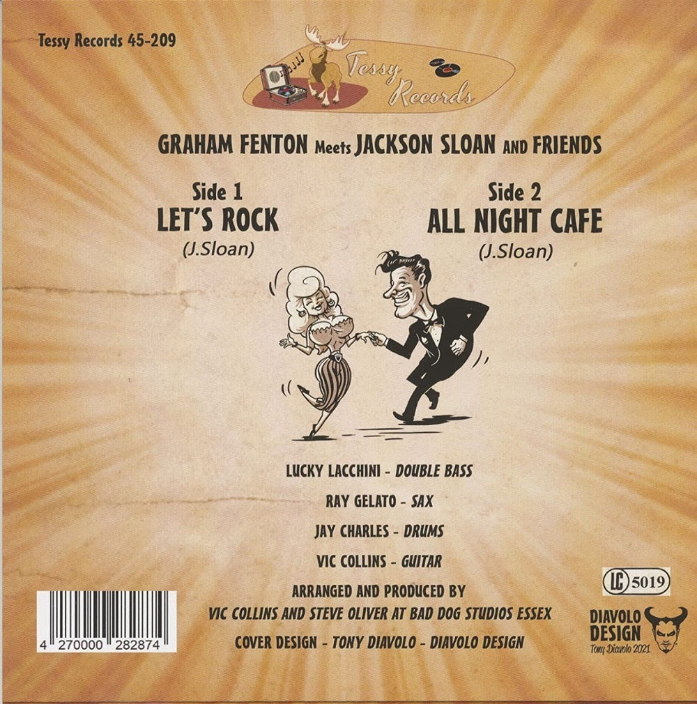 Single - Graham Fenton Meets Jackson Sloan And Friends - Let's Rock