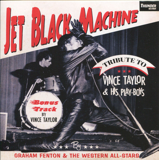Single - Graham Fenton & The Western All-Stars - Jet Black Machine