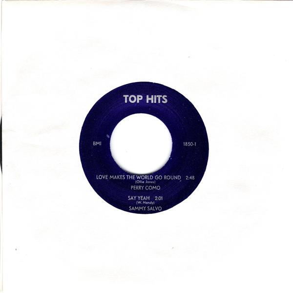 Single - VA - Top Hits - Perry Como, Sammy Salvo, Louis Prima, Mel Robbins