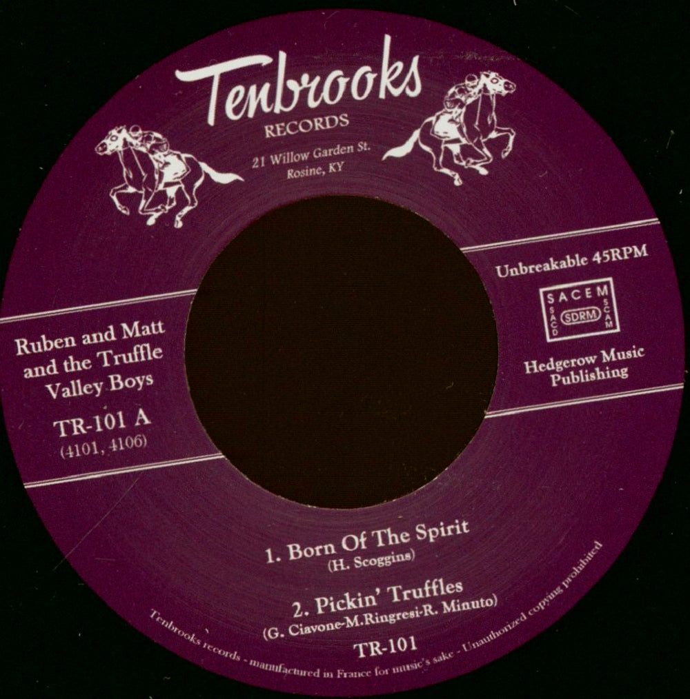 Single - Ruben & Matt And The Truffle Valley Boys - Born Of The Spirit