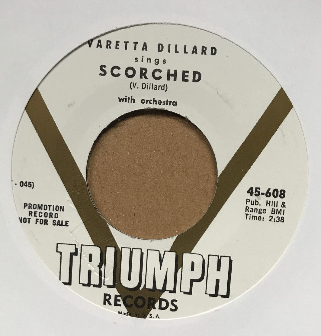 Single - Varetta Dillard - Scorched / Good Gravy Baby