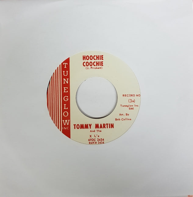 Single - Tommy Martin & The Xl’s - Hootchie Coochie