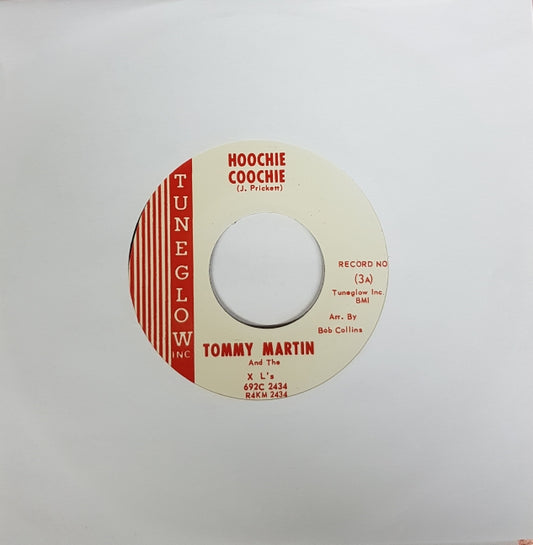 Single - Tommy Martin & The Xl’s - Hootchie Coochie