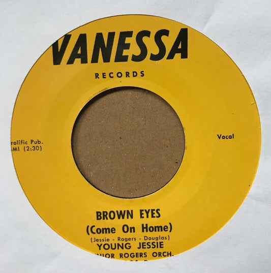 Single - Young Jessie - Make Me Feel A Little Good / Brown Eyes