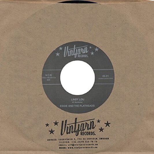 Single - Eddie & The Flatheads - Lindy Lou, Whatcha Gonna Do