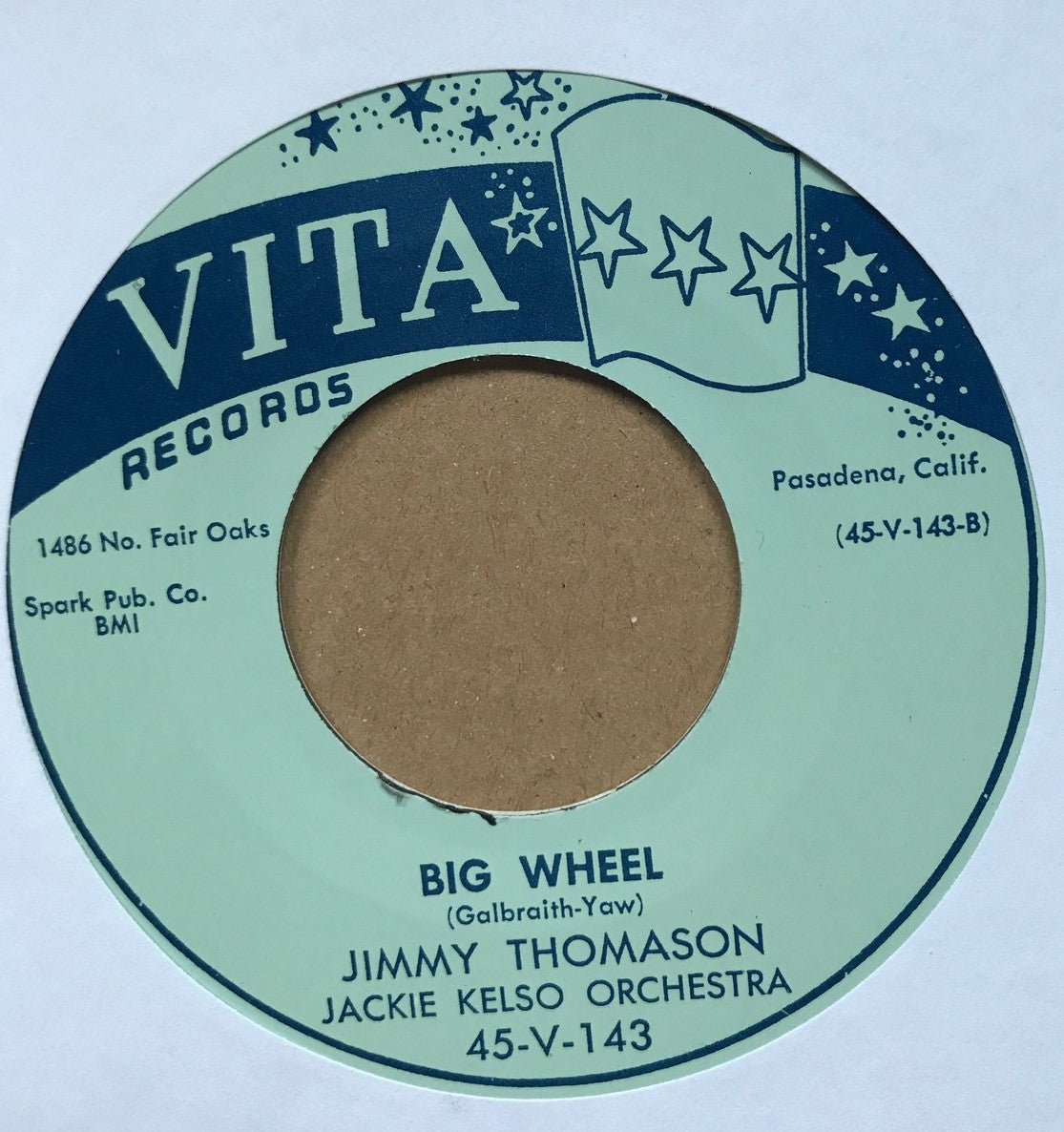 Single - Jimmy Thomason - Now Hear This / Big Wheel