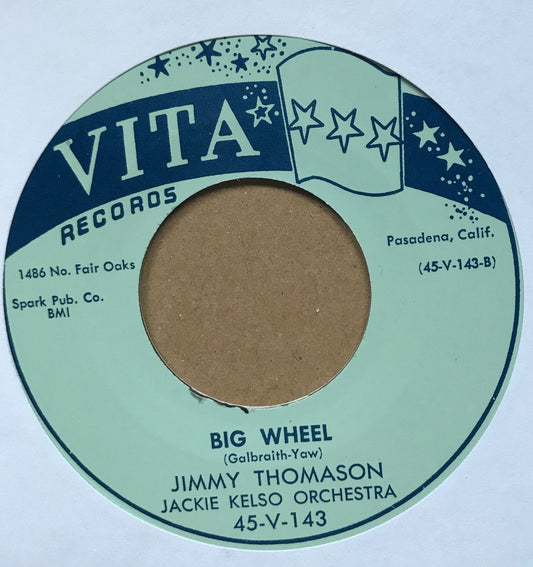 Single - Jimmy Thomason - Now Hear This / Big Wheel