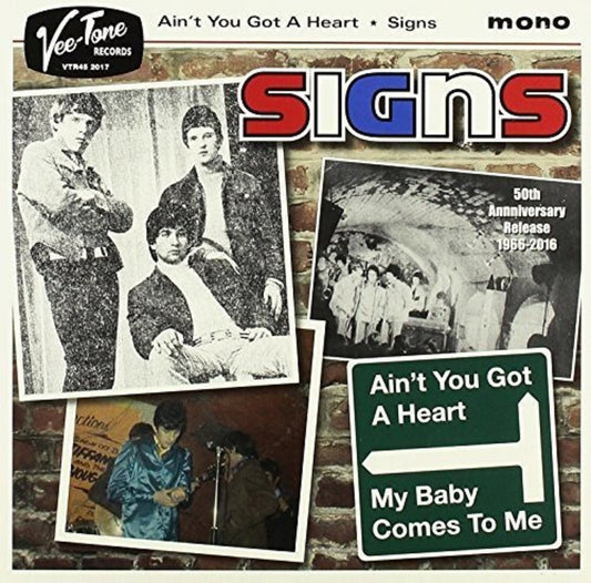 Single - Signs - Ain't You Got A Heart; My Baby Comes To Me
