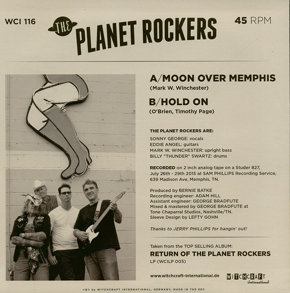 Single - Planet Rockers - Moon Over Memphis, Hold On