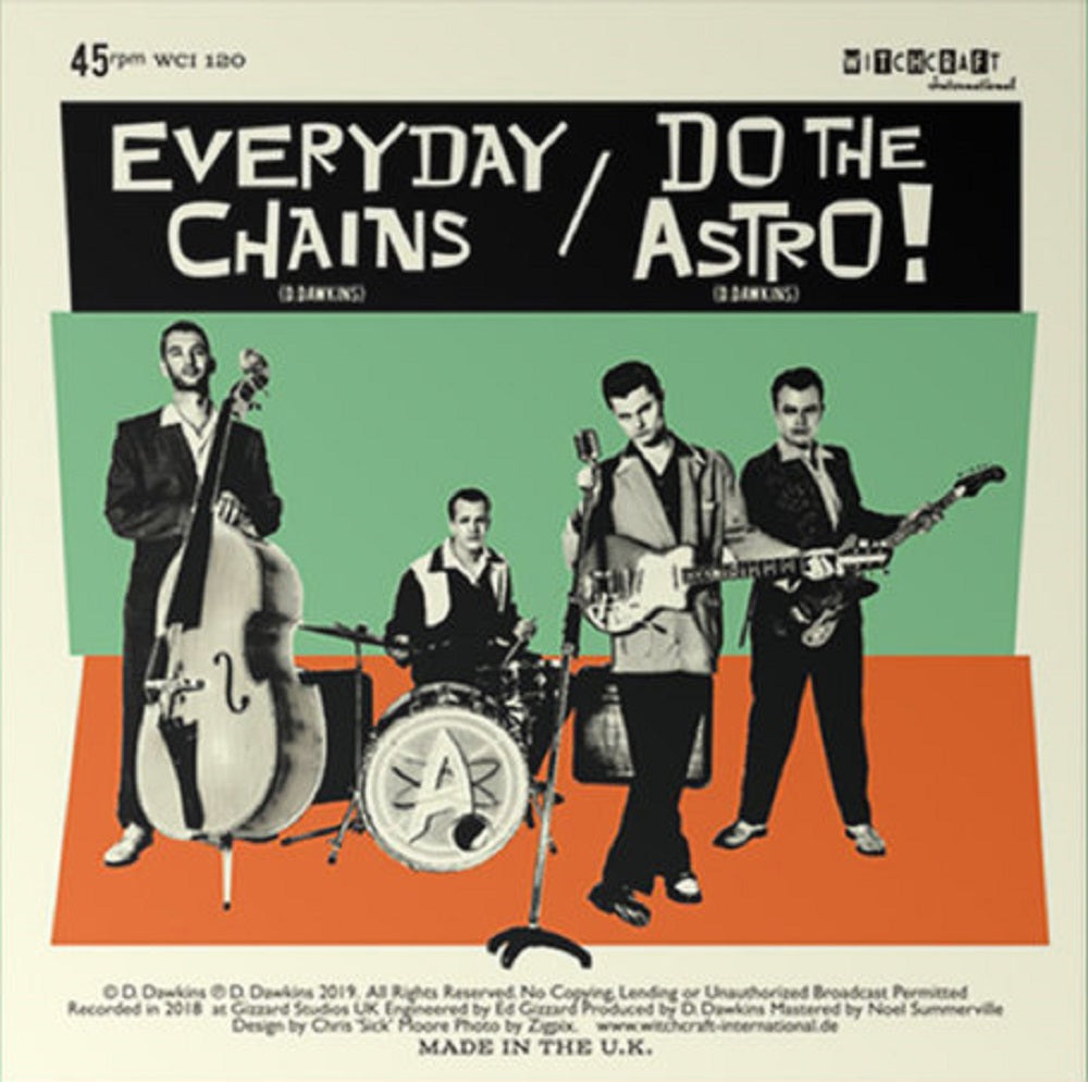 Single - Danny O & the Astrotones - Everyday Chains; Do the Astro