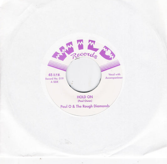 Single - Paul O. & the Rough Diamonds - Hold On, Swinging Time On Planet 9