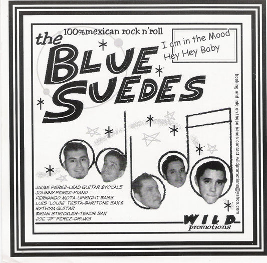 Single - Lil' Luis Y Wild Teens - La Rebeldonna; Baby Baby.. / Blue Suedes - I Am In The Mood +1