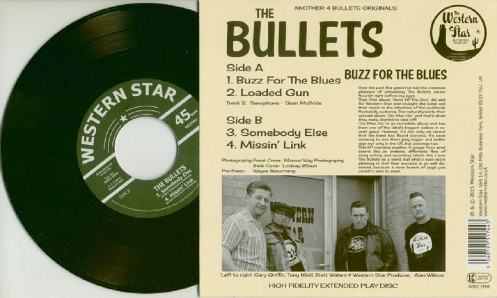 Single - Bullets - Buzz For The Blues