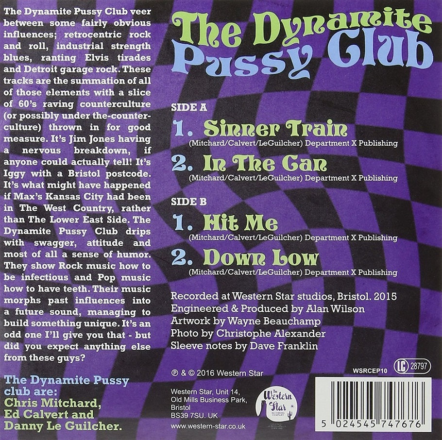 Single - Dynamite Pussy Club - The Sinner Train EP