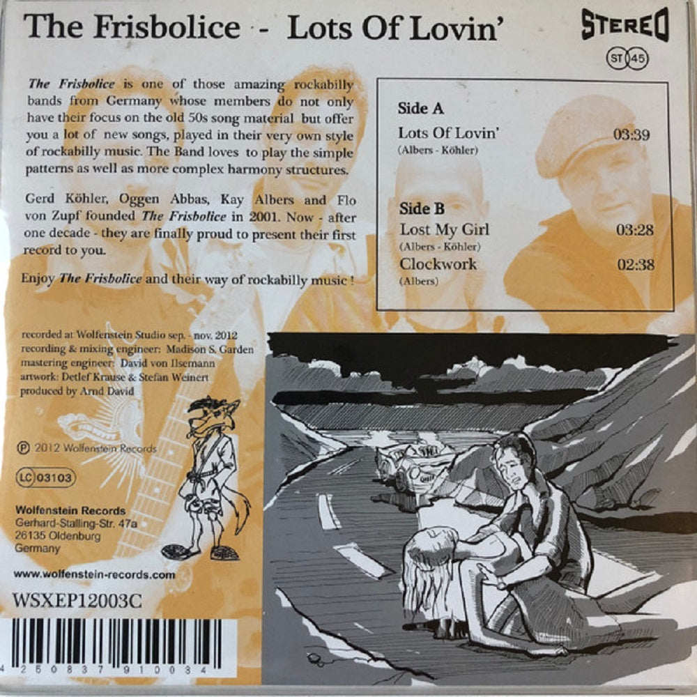 Single - Frisbolice - Lots Of Lovin'