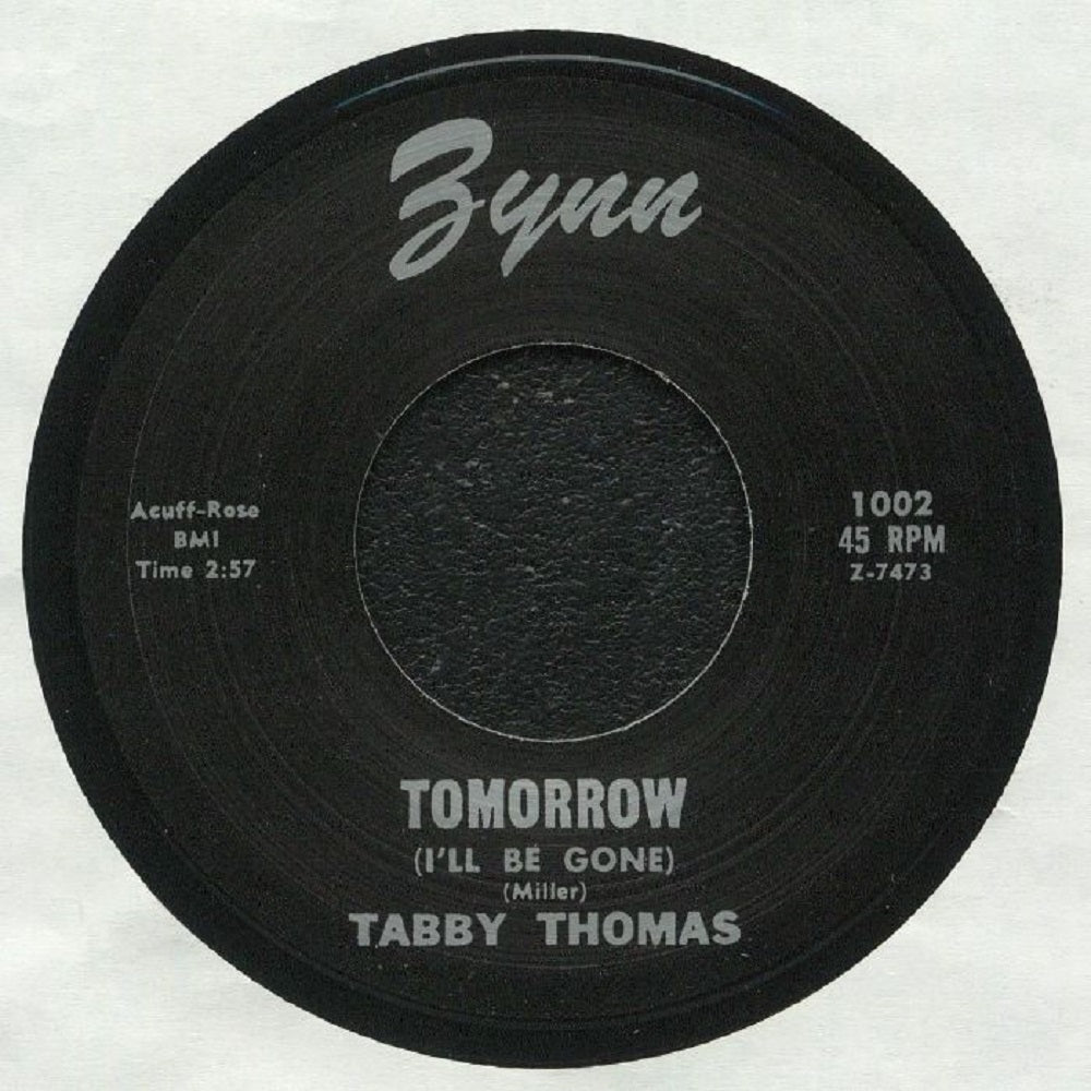Single - Tabby Thomas - My Babys Got It; Tomorrow