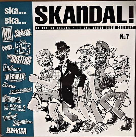 LP - VA - Busters - Ska Ska Skandal - 15 Finest Tracks 14 Ska Bands From Germany