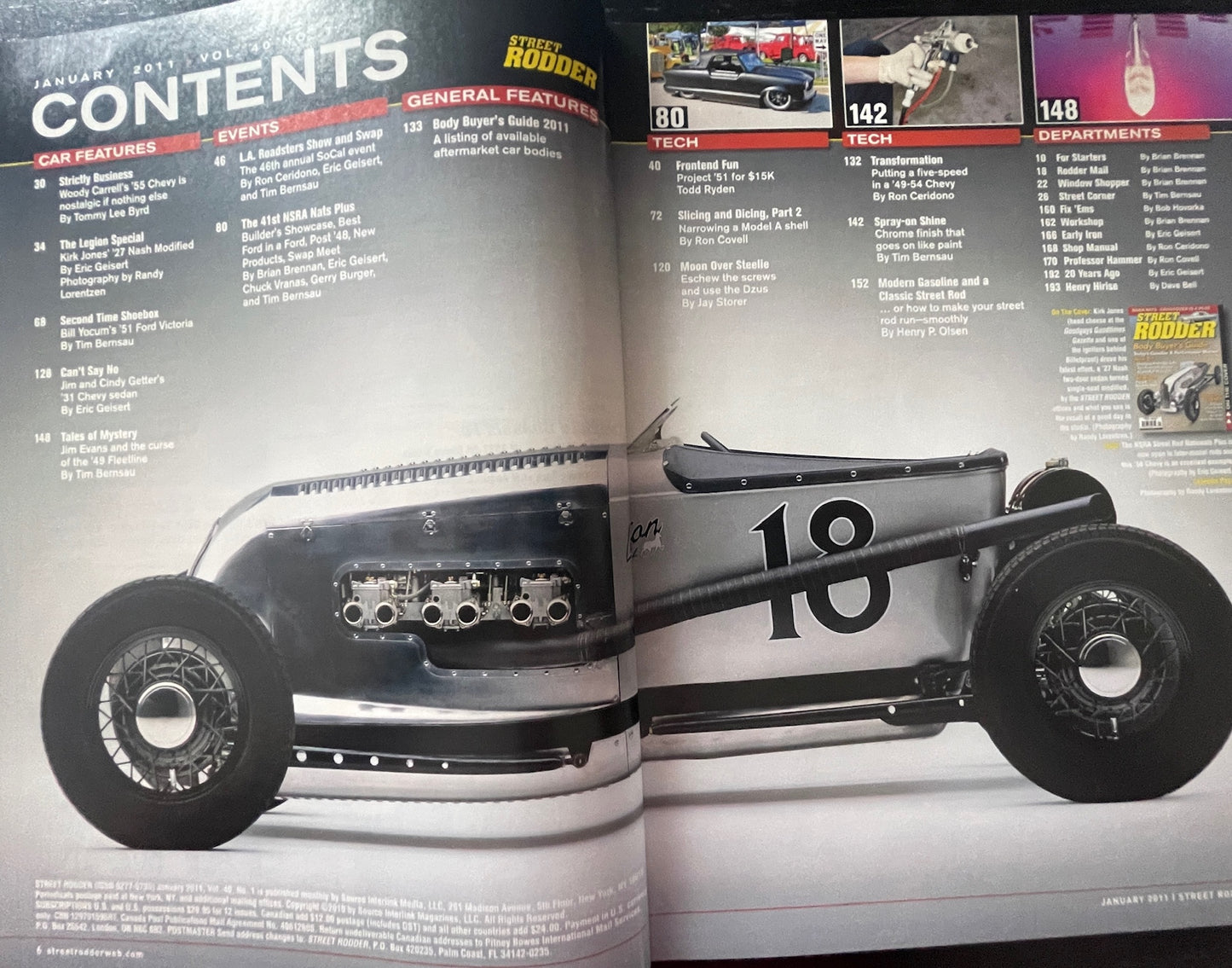 Magazin - Street Rodder 01/11 - Rods aus der Zeit vor 1949