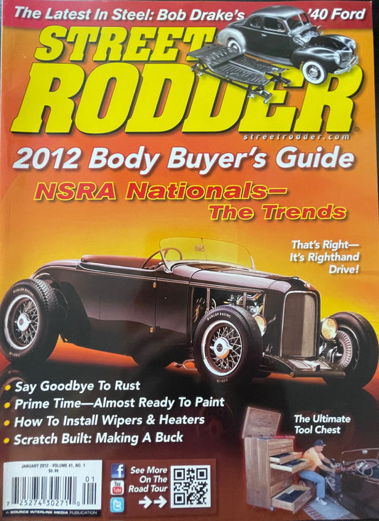 Magazin - Street Rodder 2012-01 - Rods aus der Zeit vor 1949