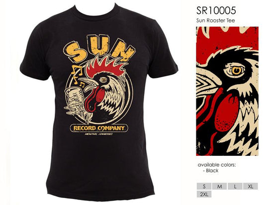 T-shirt Steady - Sun Records Rooster