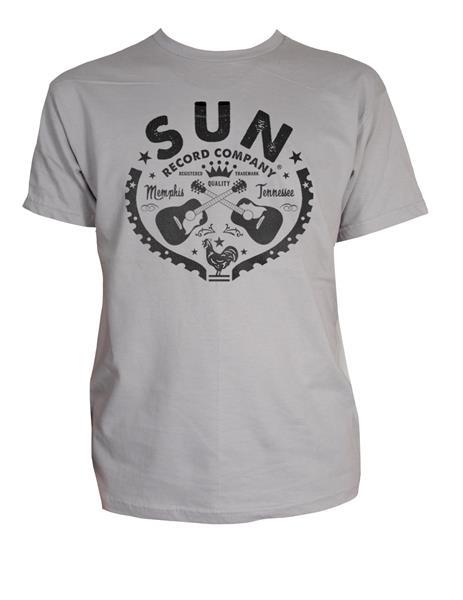 T-shirt Steady - Sun Records Acoustic, Grey