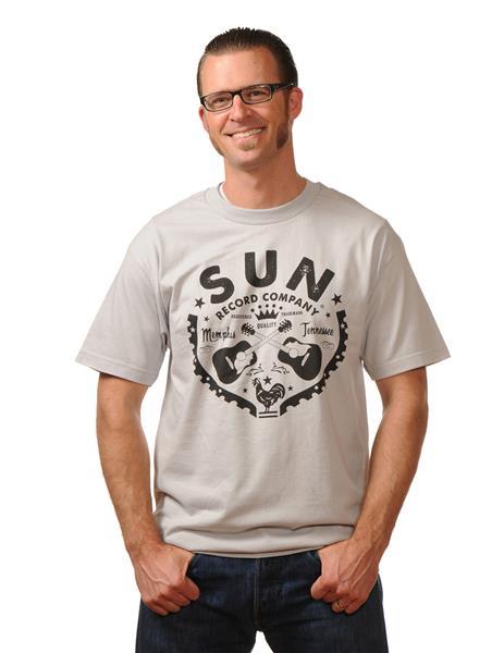T-shirt Steady - Sun Records Acoustic, Grey