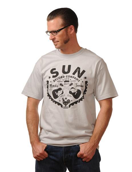 T-shirt Steady - Sun Records Acoustic, Grey